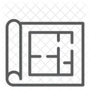 Grundriss Hausplan Bauplan Architektur Symbol