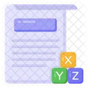 Grundschulunterricht Xyz Lernen Grundbildung Symbol