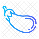 Grune Aubergine Pflanze Gemuse Symbol