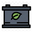 Grüne Batterie  Symbol