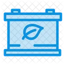 Grüne Batterie  Symbol