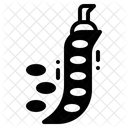 Grune Bohnen Bohnen Bohnen Symbol