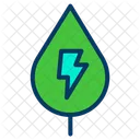 Grüne Energie  Symbol