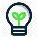 Grüne Energie  Symbol