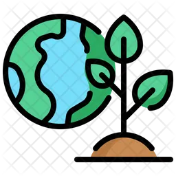 Grüne Erde  Symbol