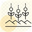 Grune Erntereihen Symbol