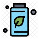 Grüne Flasche  Symbol