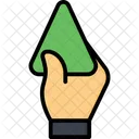 Grune Karte Strafkarte Strafe Icon