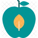 Gruner Apfel Apfel Obst Symbol