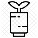 Grüner Tee  Symbol