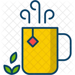 Grüner Tee  Symbol