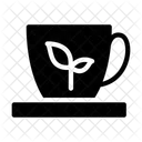 Grüner Tee  Symbol