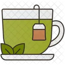 Grüner Tee  Symbol