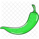 Grune Chili Chilischote Chili Symbol