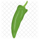 Grüne Chilli  Symbol