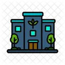 Grunes Bauen Nachhaltige Architektur Symbol