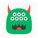 Grünes monster  Symbol