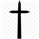 Grunge Cross Christian Icon