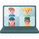Grupo Equipe Pessoas Ícone