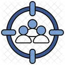 Grupo Alvo Alvo Equipe Ícone
