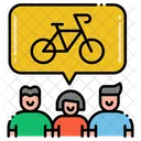 Grupo de ciclismo  Ícone