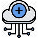 Grupo de información en la nube  Icono