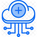 Grupo De Informacion En La Nube Computacion En La Nube Informacion En La Nube Icono