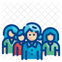 Grupo de mulheres  Ícone