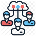 Grupo de nubes  Icono