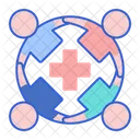 Grupo de suporte  Ícone