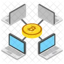 Grupo De Mineria Mineria De Bitcoins Mineria De Btc Icon