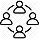 Gruppenarbeit  Symbol