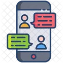 Gruppenchat  Symbol