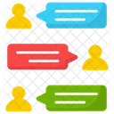 Gruppenchat  Symbol