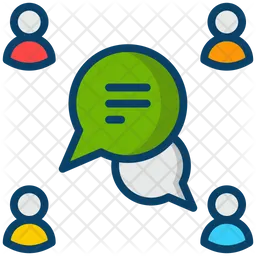 Gruppenchat  Symbol