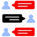 Gruppenchat  Symbol