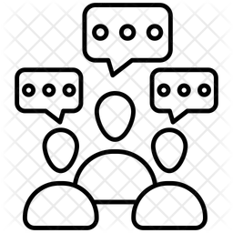Gruppendiskussion  Symbol