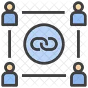 Gruppenlink  Symbol