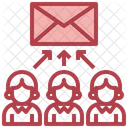 Gruppenmail  Symbol