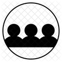 Gruppenprofil Benutzergruppe Mitarbeiterauswahl Symbol