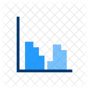 Gruppiertes Balkendiagramm Symbol