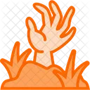 Gruselige Hand  Symbol