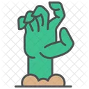 Gruselige Hand  Symbol