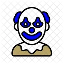 Gruseliger Clown Unheimlich Zirkus Symbol