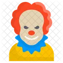 Gruseliger Clown  Symbol