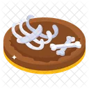 Gruseliger Kuchen  Symbol