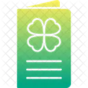 Grusskarte Erfindungskarte St Patricks Karte Icon