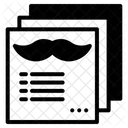 Grußkarte zum Vatertag  Symbol