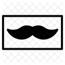 Grußkarte zum Vatertag  Symbol