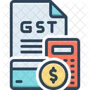 Gst Card Calculate Icon